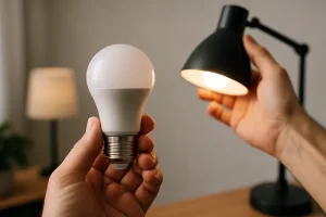 Kies eerst lichtopbrengst en lichtkleur, dan pas het armatuur